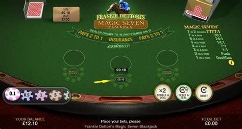 Frankie Dettori S Magic Seven Blackjack Betano
